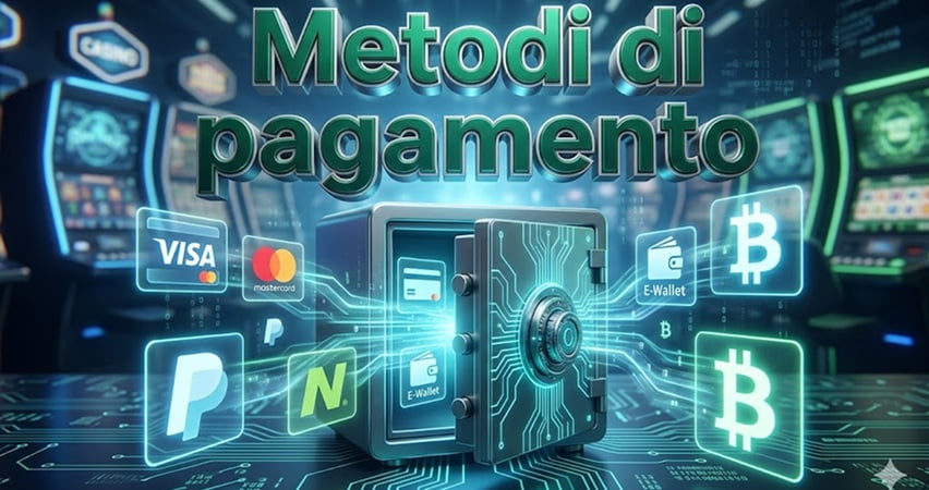 Metodi di pagamento siti scommesse non AAMS