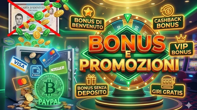 bonus immediato senza deposito